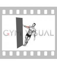 Standing Biceps Curl Door Frame (male)