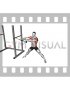 Resistance Band Wide Stance Anti Rotation Chop (male)