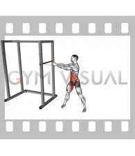 Resistance Band Standing Wood Chopper (male)