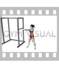 Resistance Band Standing Wood Chopper (female)