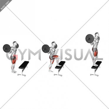 Barbell Step-up