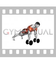 Dumbbell Lateral Raise Plank (male)