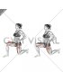 Kneeling Hip Flexor Stretch (female)