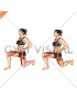 Kneeling Hip Flexor Stretch (female)