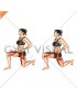 Kneeling Hip Flexor Stretch (female)
