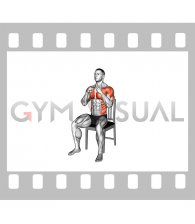 Seated Cross Body Punch on a Chair (male)