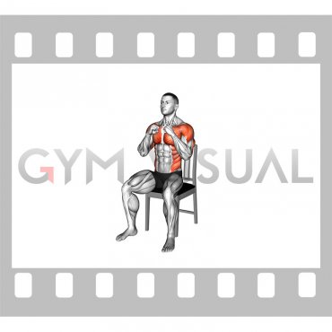 Seated Cross Body Punch on a Chair (male)