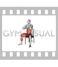 Seated Skater on a Chair (male)