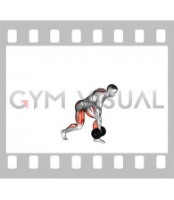 Dumbbell Single Leg Deadlift (male)