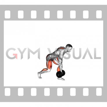 Dumbbell Single Leg Deadlift (male)