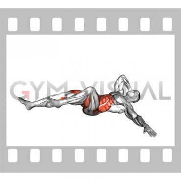 Side Lying Cycle Oblique Tuck (male)