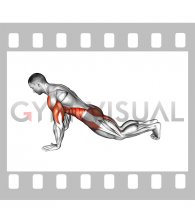 Kneeling Push-up Jack (male)