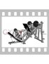 Sled Side Leg Press (male)