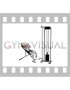 Cable Incline Close Grip Shoulder Press with V Bar (male)