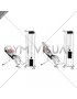 Cable Incline Close Grip Shoulder Press with V Bar (male)