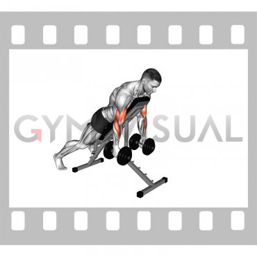 Dumbbell Prone Incline Twist Curl