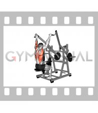 Lever Seated Wide Pulldown (plate loaded) (male)