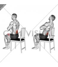 Seated Lean Back on a Chair (male)