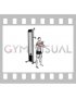 Cable Standing Single Arm Horizontal Triceps Extension (male)