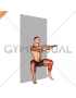 Plyo Sit Squat (wall)