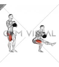 Kettlebell Pistol Squat