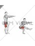 Single Leg Squat (pistol) male