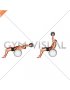 Medicine Ball Crunch on Stability Ball (male)