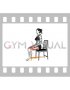 Resistance Band Sitting Knee Extension on a Chair (female)