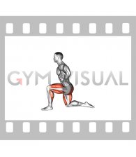 Deep Lunge Dorsi Flexion (male)