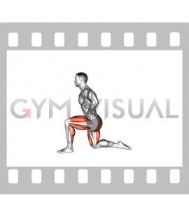 Deep Lunge Dorsi Flexion (male)