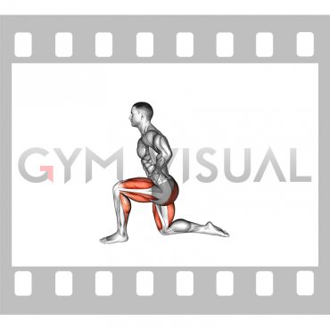 Deep Lunge Dorsi Flexion (male)