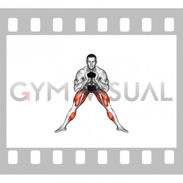 Dumbbell Goblet Side Lunge Stretch (VERSION 2) (male)