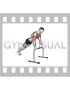 High Bar Incline Push-up (male)