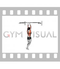 Isometric Hold Close Grip Chin-up (female)