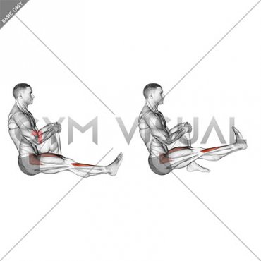 Sitting Floor Tibialis Raise (male)