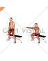 Wide Bench Air Squat (male)