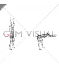 Long Lever Standing Hip Extension (male)