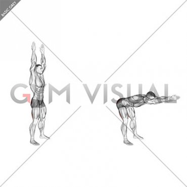 Long Lever Standing Hip Extension (male)