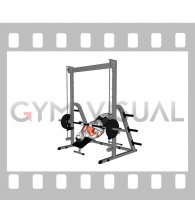 Smith Decline Close Grip Bench Press (male)