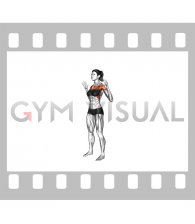 Standing Opposite Grab on a Chair (VERSION 2) (female)