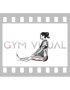 Sitting Single Straight Back Hamstring Lean (female)