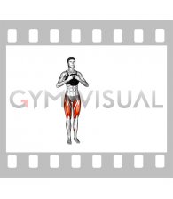 Kettlebell Side Squat Step (female)