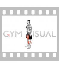 Kettlebell Romanian Deadlift to Squat (male)