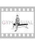 Dumbbell Sitting Good Morning (male)