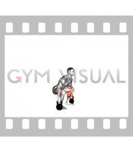 Kettlebell Deadlift (male)