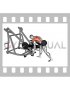 Lever Bent Over Single Arm Neutral Grip Row (with chest support)