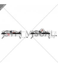 Lever Lying Knee Flexion (male)