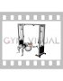 Cable One Arm Fly on Exercise Ball
