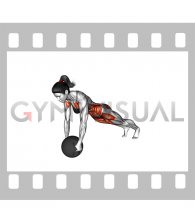 Jack Plank on Medicine Ball (female)