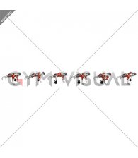 Kettlebell Plank Pass Through